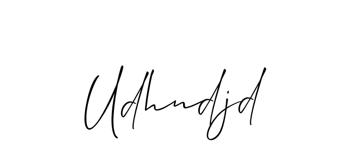 Once you've used our free online signature maker to create your best signature Allison_Script style, it's time to enjoy all of the benefits that Udhndjd name signing documents. Udhndjd signature style 2 images and pictures png