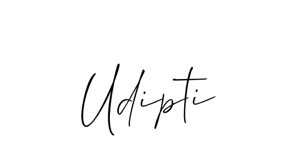 Once you've used our free online signature maker to create your best signature Allison_Script style, it's time to enjoy all of the benefits that Udipti name signing documents. Udipti signature style 2 images and pictures png