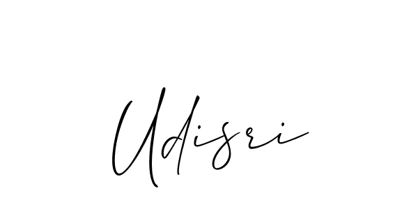 Make a short Udisri signature style. Manage your documents anywhere anytime using Allison_Script. Create and add eSignatures, submit forms, share and send files easily. Udisri signature style 2 images and pictures png