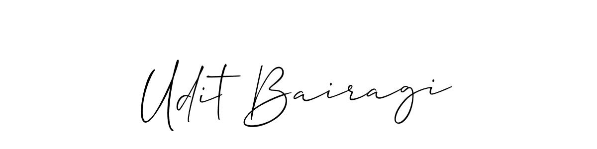 You should practise on your own different ways (Allison_Script) to write your name (Udit Bairagi) in signature. don't let someone else do it for you. Udit Bairagi signature style 2 images and pictures png