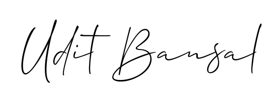 A classic penmanship look for Udit Bansal. The Allison_Script font brings timeless elegance and confidence to every signed document. Udit Bansal signature style 2 images and pictures png