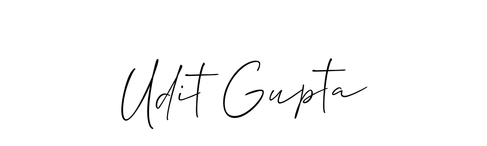 How to Draw Udit Gupta signature style? Allison_Script is a latest design signature styles for name Udit Gupta. Udit Gupta signature style 2 images and pictures png