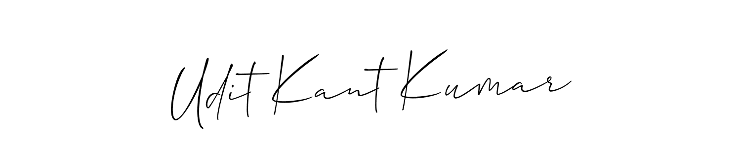 This is the best signature style for the Udit Kant Kumar name. Also you like these signature font (Allison_Script). Mix name signature. Udit Kant Kumar signature style 2 images and pictures png