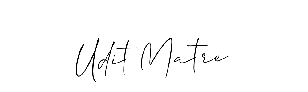 This is the best signature style for the Udit Matre name. Also you like these signature font (Allison_Script). Mix name signature. Udit Matre signature style 2 images and pictures png