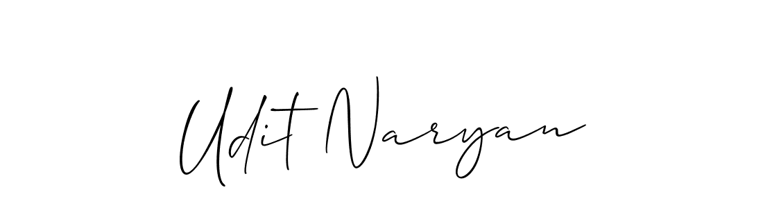 This is the best signature style for the Udit Naryan name. Also you like these signature font (Allison_Script). Mix name signature. Udit Naryan signature style 2 images and pictures png