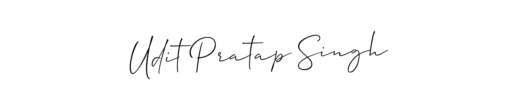 How to make Udit Pratap Singh signature? Allison_Script is a professional autograph style. Create handwritten signature for Udit Pratap Singh name. Udit Pratap Singh signature style 2 images and pictures png