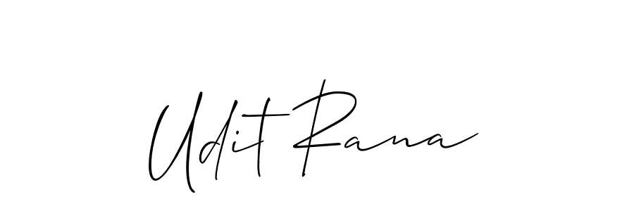 You can use this online signature creator to create a handwritten signature for the name Udit Rana. This is the best online autograph maker. Udit Rana signature style 2 images and pictures png