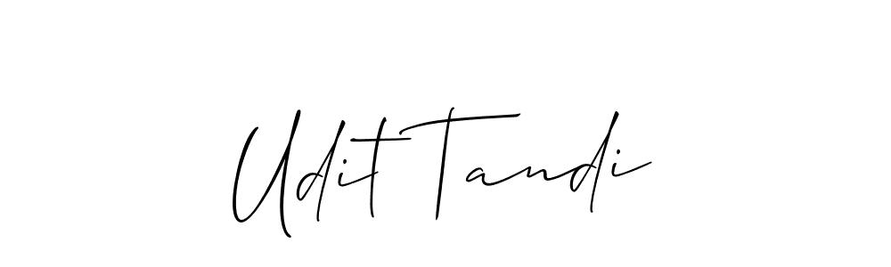 Once you've used our free online signature maker to create your best signature Allison_Script style, it's time to enjoy all of the benefits that Udit Tandi name signing documents. Udit Tandi signature style 2 images and pictures png