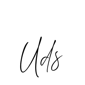 This is the best signature style for the Uds name. Also you like these signature font (Allison_Script). Mix name signature. Uds signature style 2 images and pictures png