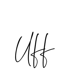 Create a beautiful signature design for name Uff. With this signature (Allison_Script) fonts, you can make a handwritten signature for free. Uff signature style 2 images and pictures png