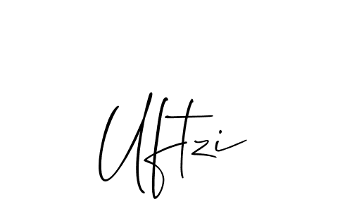 Use a signature maker to create a handwritten signature online. With this signature software, you can design (Allison_Script) your own signature for name Uftzi. Uftzi signature style 2 images and pictures png