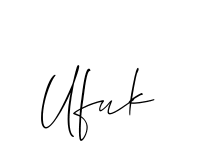 It looks lik you need a new signature style for name Ufuk. Design unique handwritten (Allison_Script) signature with our free signature maker in just a few clicks. Ufuk signature style 2 images and pictures png