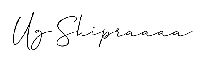 Create an unforgettable impression when signing with Ug Shipraaaa name styled in Allison_Script typography. 100% free online generator. Ug Shipraaaa signature style 2 images and pictures png