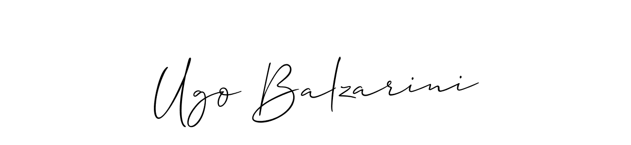 Here are the top 10 professional signature styles for the name Ugo Balzarini. These are the best autograph styles you can use for your name. Ugo Balzarini signature style 2 images and pictures png