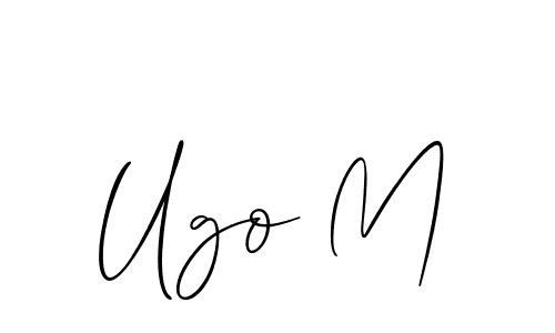 Here are the top 10 professional signature styles for the name Ugo M. These are the best autograph styles you can use for your name. Ugo M signature style 2 images and pictures png