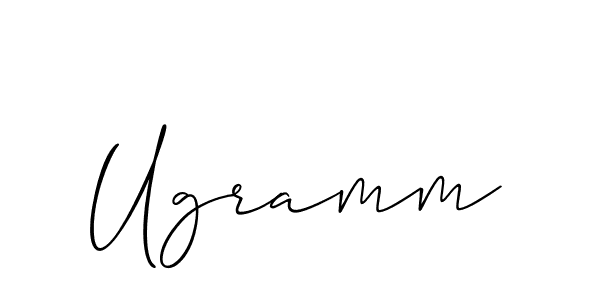 Here are the top 10 professional signature styles for the name Ugramm. These are the best autograph styles you can use for your name. Ugramm signature style 2 images and pictures png