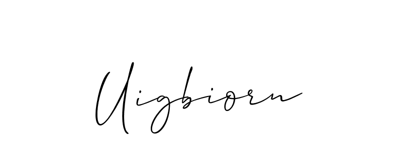 The best way (Allison_Script) to make a short signature is to pick only two or three words in your name. The name Uigbiorn include a total of six letters. For converting this name. Uigbiorn signature style 2 images and pictures png