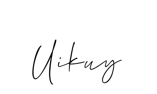 You can use this online signature creator to create a handwritten signature for the name Uikuy. This is the best online autograph maker. Uikuy signature style 2 images and pictures png