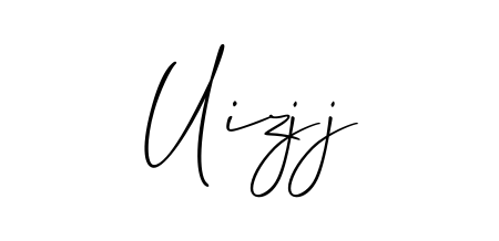 Build your personal autograph collection for name Uizjj with Allison_Script design. Browse, select, and save your favorites. Uizjj signature style 2 images and pictures png