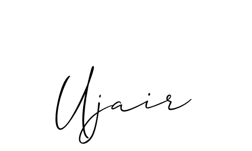 Make a beautiful signature design for name Ujair. Use this online signature maker to create a handwritten signature for free. Ujair signature style 2 images and pictures png