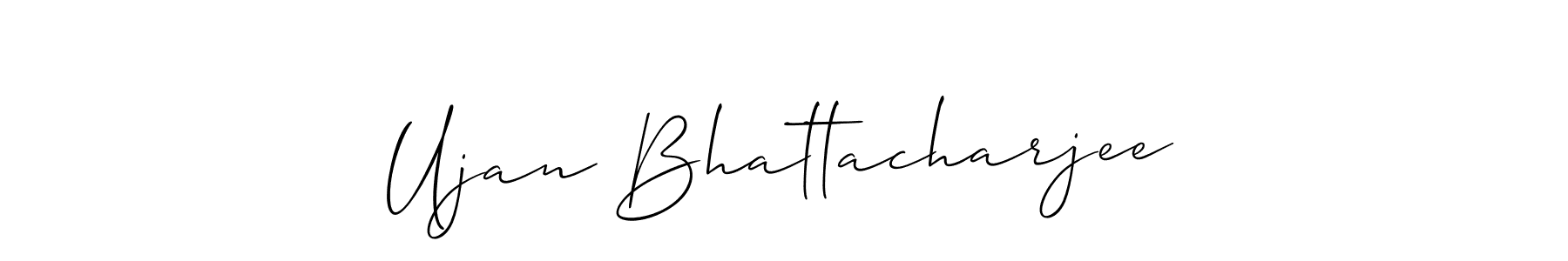 Make a short Ujan Bhattacharjee signature style. Manage your documents anywhere anytime using Allison_Script. Create and add eSignatures, submit forms, share and send files easily. Ujan Bhattacharjee signature style 2 images and pictures png