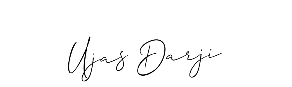 Also we have Ujas Darji name is the best signature style. Create professional handwritten signature collection using Allison_Script autograph style. Ujas Darji signature style 2 images and pictures png