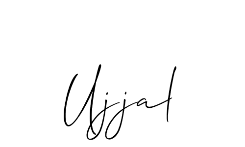 Also we have Ujjal name is the best signature style. Create professional handwritten signature collection using Allison_Script autograph style. Ujjal signature style 2 images and pictures png