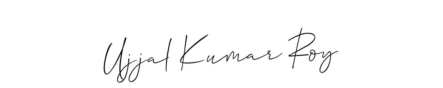It looks lik you need a new signature style for name Ujjal Kumar Roy. Design unique handwritten (Allison_Script) signature with our free signature maker in just a few clicks. Ujjal Kumar Roy signature style 2 images and pictures png