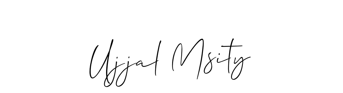 Make a beautiful signature design for name Ujjal Msity. Use this online signature maker to create a handwritten signature for free. Ujjal Msity signature style 2 images and pictures png