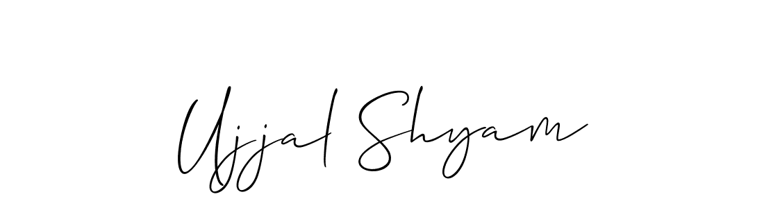 Similarly Allison_Script is the best handwritten signature design. Signature creator online .You can use it as an online autograph creator for name Ujjal Shyam. Ujjal Shyam signature style 2 images and pictures png