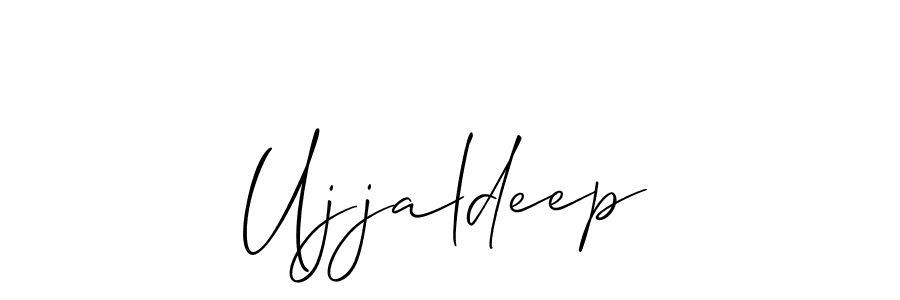 The best way (Allison_Script) to make a short signature is to pick only two or three words in your name. The name Ujjaldeep include a total of six letters. For converting this name. Ujjaldeep signature style 2 images and pictures png