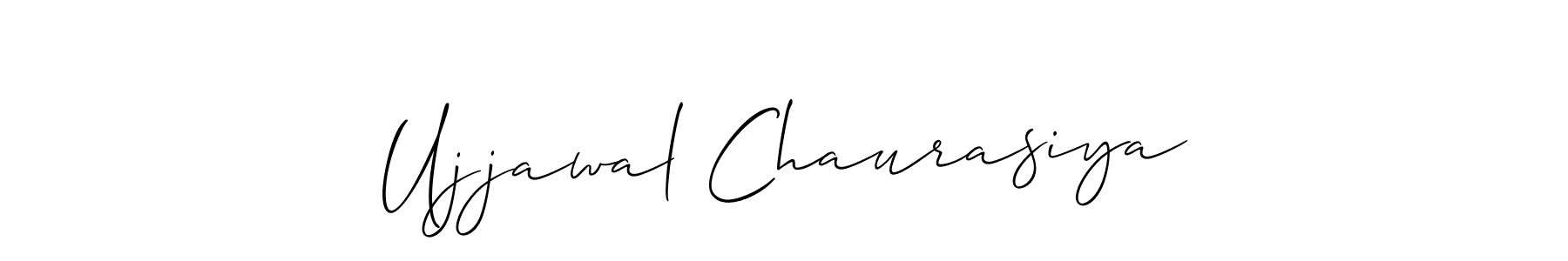 Make a short Ujjawal Chaurasiya signature style. Manage your documents anywhere anytime using Allison_Script. Create and add eSignatures, submit forms, share and send files easily. Ujjawal Chaurasiya signature style 2 images and pictures png