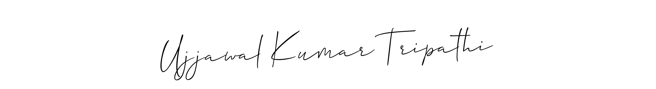 It looks lik you need a new signature style for name Ujjawal Kumar Tripathi. Design unique handwritten (Allison_Script) signature with our free signature maker in just a few clicks. Ujjawal Kumar Tripathi signature style 2 images and pictures png