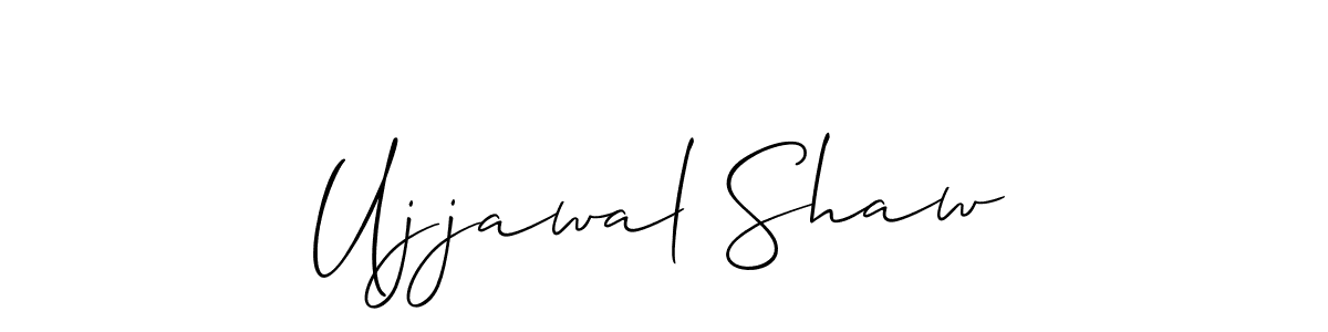 Best and Professional Signature Style for Ujjawal Shaw. Allison_Script Best Signature Style Collection. Ujjawal Shaw signature style 2 images and pictures png