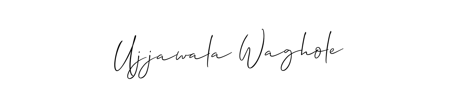 Make a short Ujjawala Waghole signature style. Manage your documents anywhere anytime using Allison_Script. Create and add eSignatures, submit forms, share and send files easily. Ujjawala Waghole signature style 2 images and pictures png