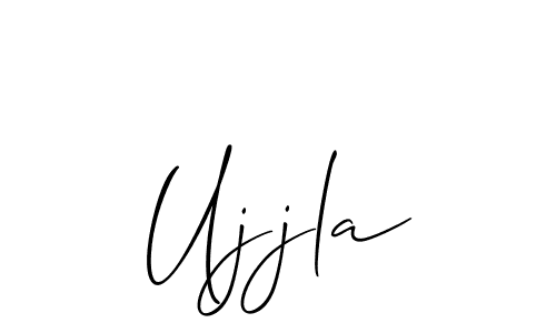 Make a beautiful signature design for name Ujjla. Use this online signature maker to create a handwritten signature for free. Ujjla signature style 2 images and pictures png