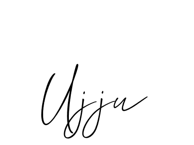 if you are searching for the best signature style for your name Ujju. so please give up your signature search. here we have designed multiple signature styles  using Allison_Script. Ujju signature style 2 images and pictures png