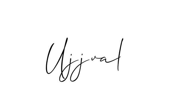 This is the best signature style for the Ujjval name. Also you like these signature font (Allison_Script). Mix name signature. Ujjval signature style 2 images and pictures png