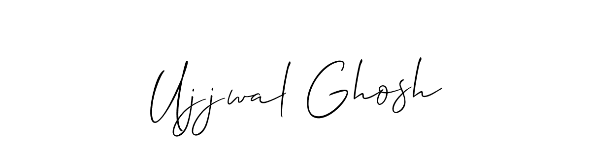 Make a beautiful signature design for name Ujjwal Ghosh. Use this online signature maker to create a handwritten signature for free. Ujjwal Ghosh signature style 2 images and pictures png