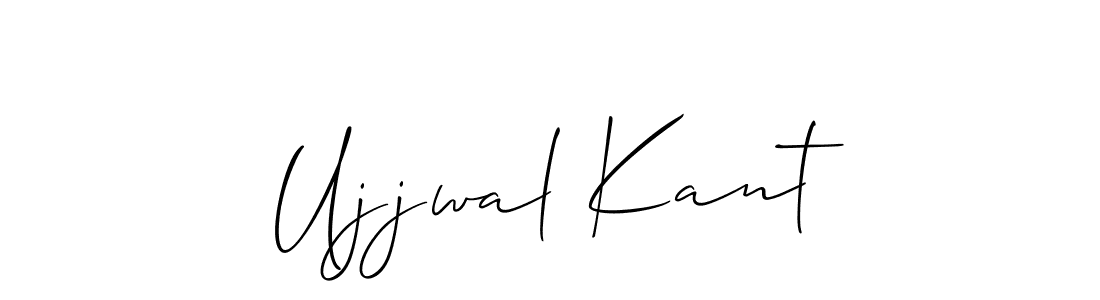 How to Draw Ujjwal Kant signature style? Allison_Script is a latest design signature styles for name Ujjwal Kant. Ujjwal Kant signature style 2 images and pictures png