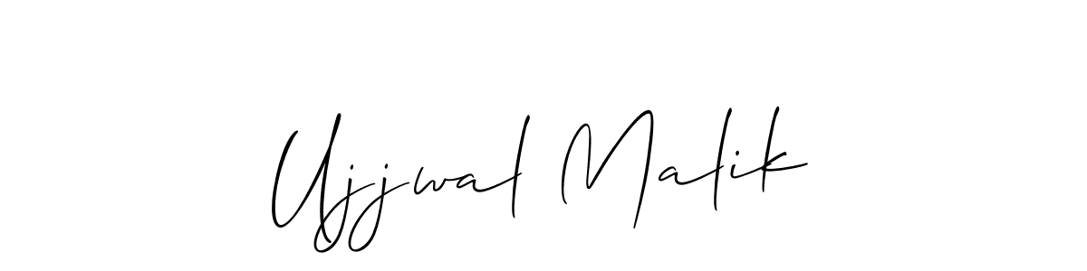 How to make Ujjwal Malik signature? Allison_Script is a professional autograph style. Create handwritten signature for Ujjwal Malik name. Ujjwal Malik signature style 2 images and pictures png