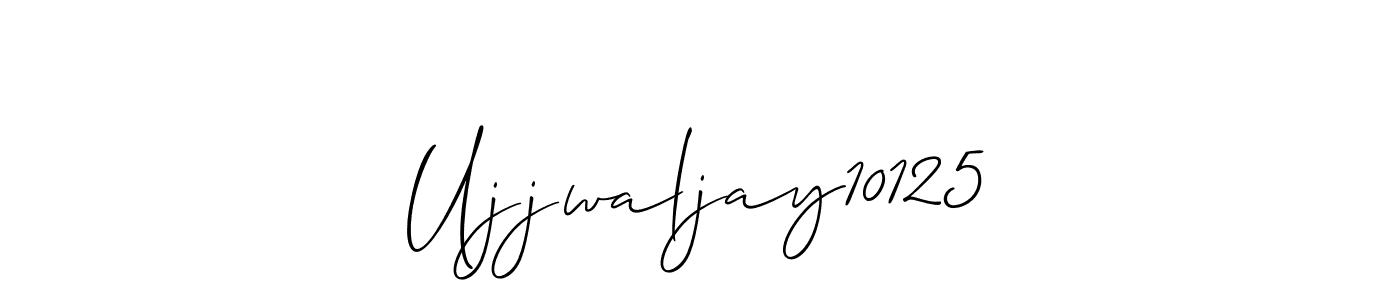 It looks lik you need a new signature style for name Ujjwaljay10125. Design unique handwritten (Allison_Script) signature with our free signature maker in just a few clicks. Ujjwaljay10125 signature style 2 images and pictures png