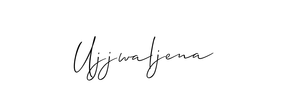 Check out images of Autograph of Ujjwaljena name. Actor Ujjwaljena Signature Style. Allison_Script is a professional sign style online. Ujjwaljena signature style 2 images and pictures png