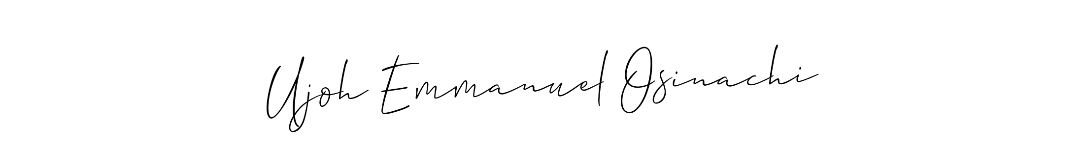 This is the best signature style for the Ujoh Emmanuel Osinachi name. Also you like these signature font (Allison_Script). Mix name signature. Ujoh Emmanuel Osinachi signature style 2 images and pictures png
