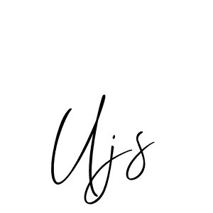 Also You can easily find your signature by using the search form. We will create Ujs name handwritten signature images for you free of cost using Allison_Script sign style. Ujs signature style 2 images and pictures png