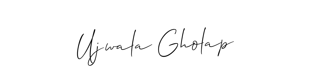 Once you've used our free online signature maker to create your best signature Allison_Script style, it's time to enjoy all of the benefits that Ujwala Gholap name signing documents. Ujwala Gholap signature style 2 images and pictures png
