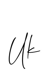 Make a beautiful signature design for name Uk. Use this online signature maker to create a handwritten signature for free. Uk signature style 2 images and pictures png