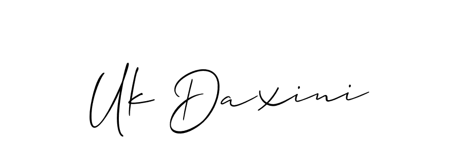 You can use this online signature creator to create a handwritten signature for the name Uk Daxini. This is the best online autograph maker. Uk Daxini signature style 2 images and pictures png
