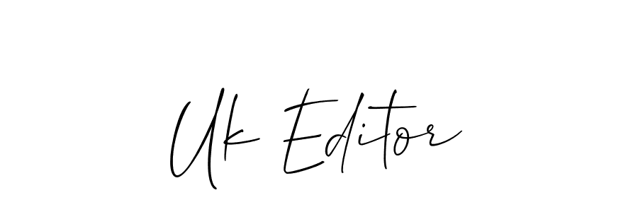 Check out images of Autograph of Uk Editor name. Actor Uk Editor Signature Style. Allison_Script is a professional sign style online. Uk Editor signature style 2 images and pictures png