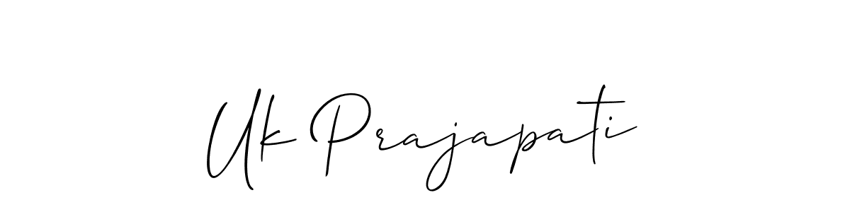 Once you've used our free online signature maker to create your best signature Allison_Script style, it's time to enjoy all of the benefits that Uk Prajapati name signing documents. Uk Prajapati signature style 2 images and pictures png